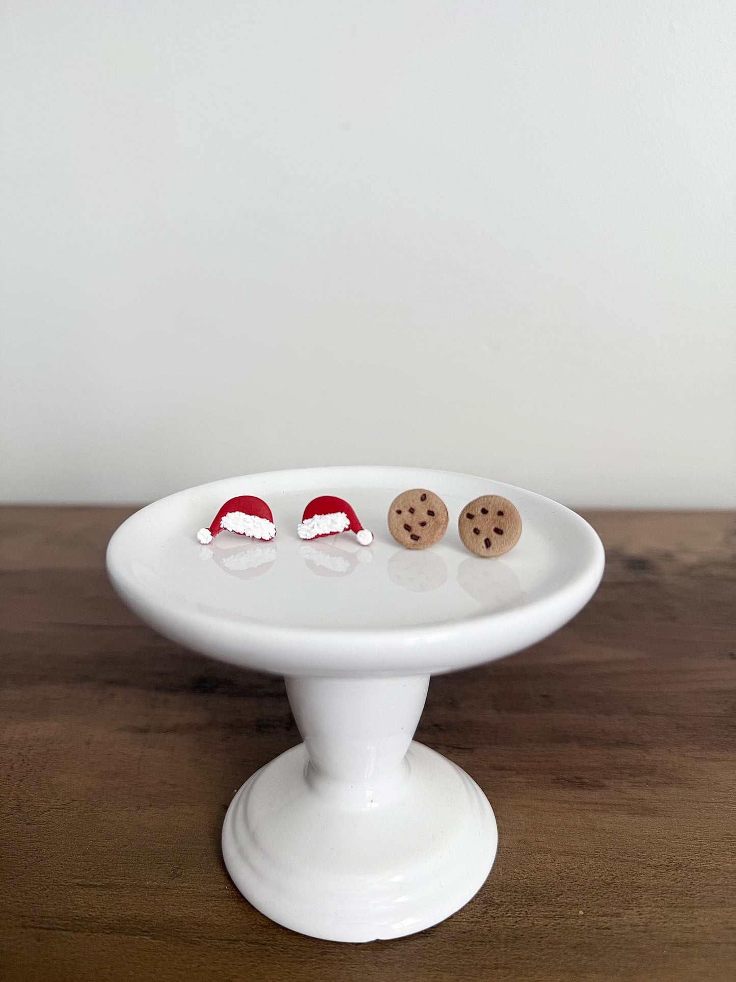 Santa Hat & Cookie Stud Pack