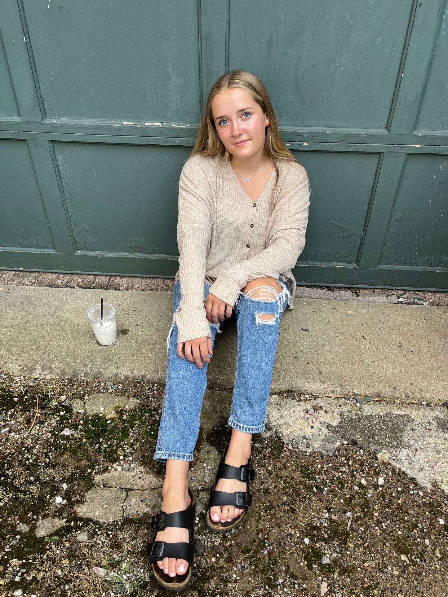 Micro Pumpkin Stud (Orange)