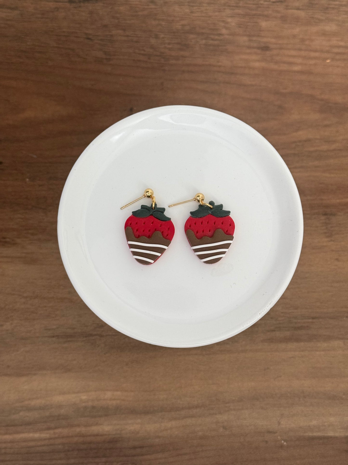 Chocolate Covered Strawberry Dangle