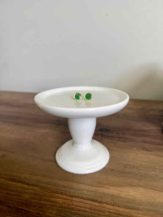 Green & Gold Stud