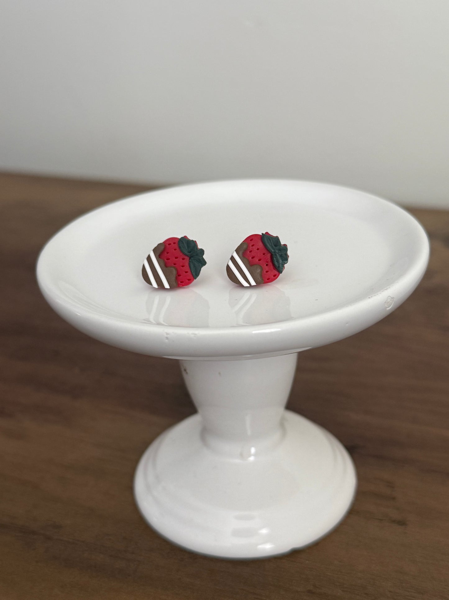 Chocolate Covered Strawberry Studs