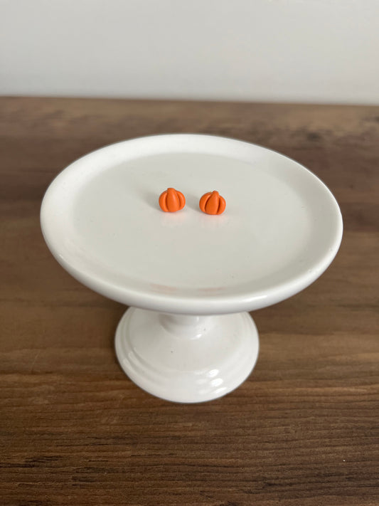 Micro Pumpkin Stud (Orange)