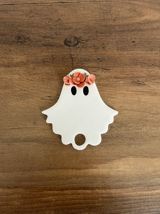 Floral Ghost Stanley Cup Topper